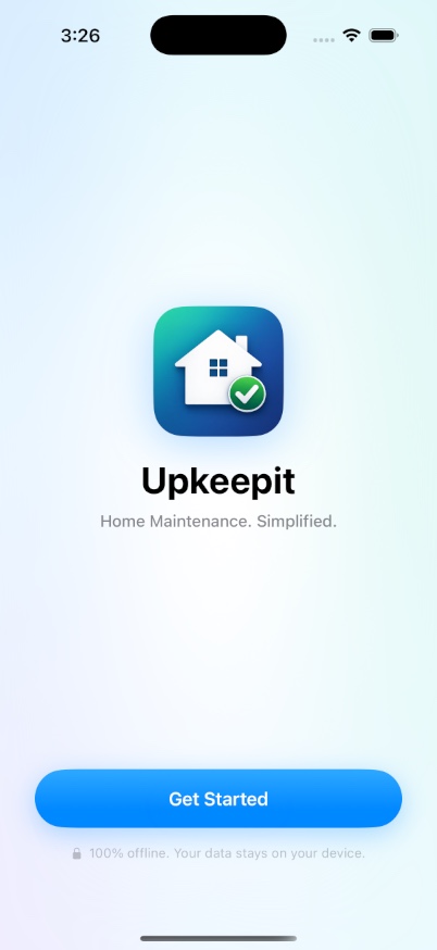 Upkeep Interface Upkeepit – Never Forget Home Maintenance
